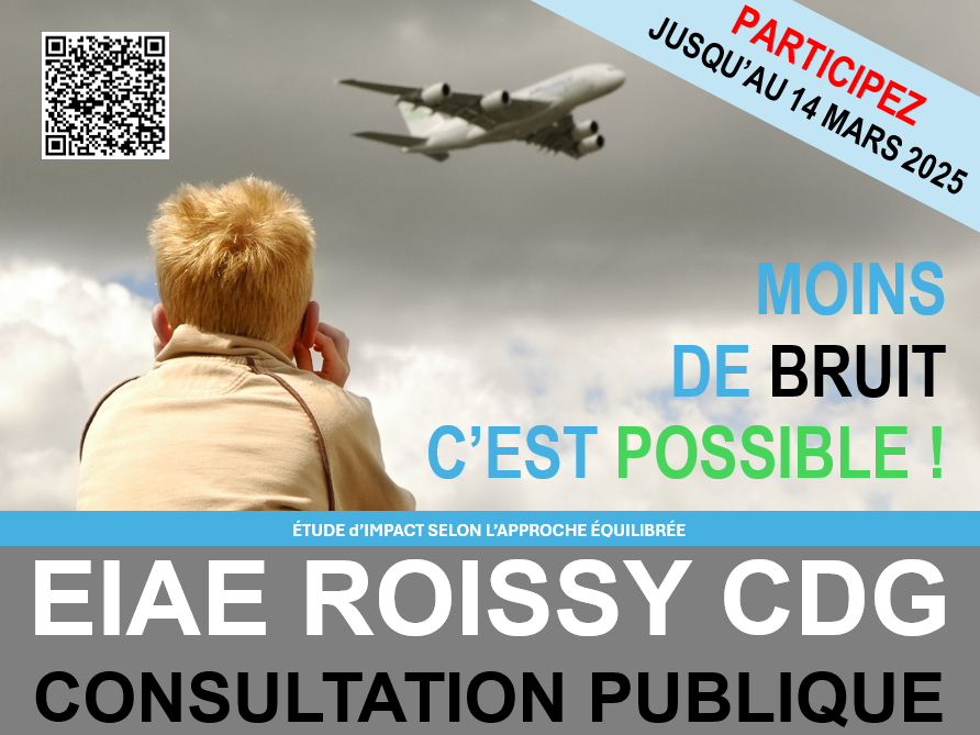 ✈️🛑 Nuisances aériennes Roissy CDG