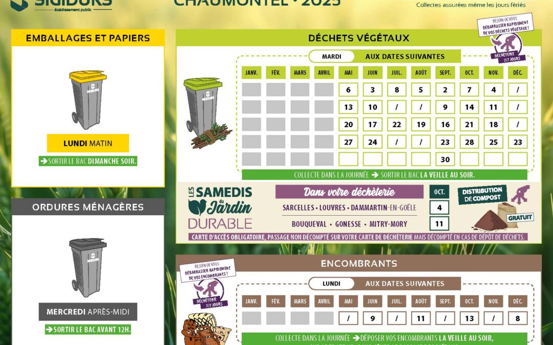 ♻️ Sigidurs, gestion des déchets
