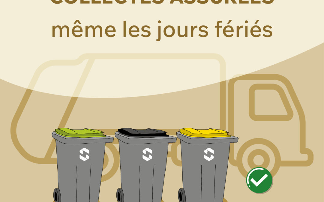 ♻️ Collectes pendant les jours fériés : ce qu’il faut savoir !