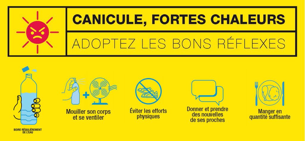 VIGILANCE JAUNE CANICULE
