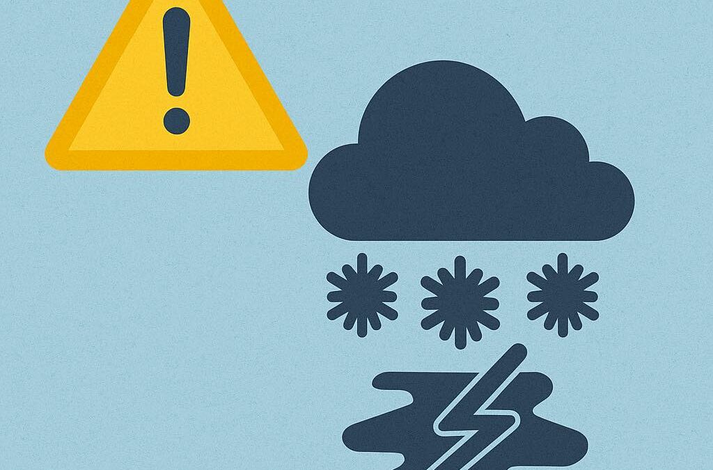 ALERTE METEO – VIGILANCE JAUNE NEIGE/VERGLAS