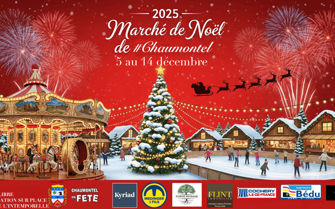 Marché de Noël 2025 : PROGRAMME ET AFFICHE