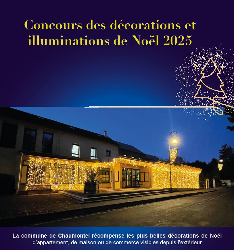 LE CONCOURS DES ILLUMINATIONS DE NOEL 2025 EST LANCÉ !!
