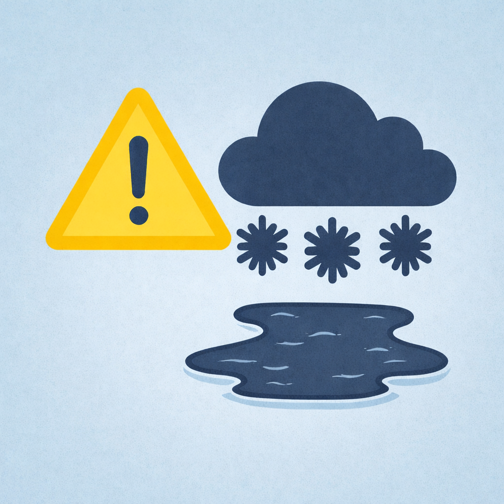 VIGILANCE ORANGE – NEIGE ET VERGLAS ❄️