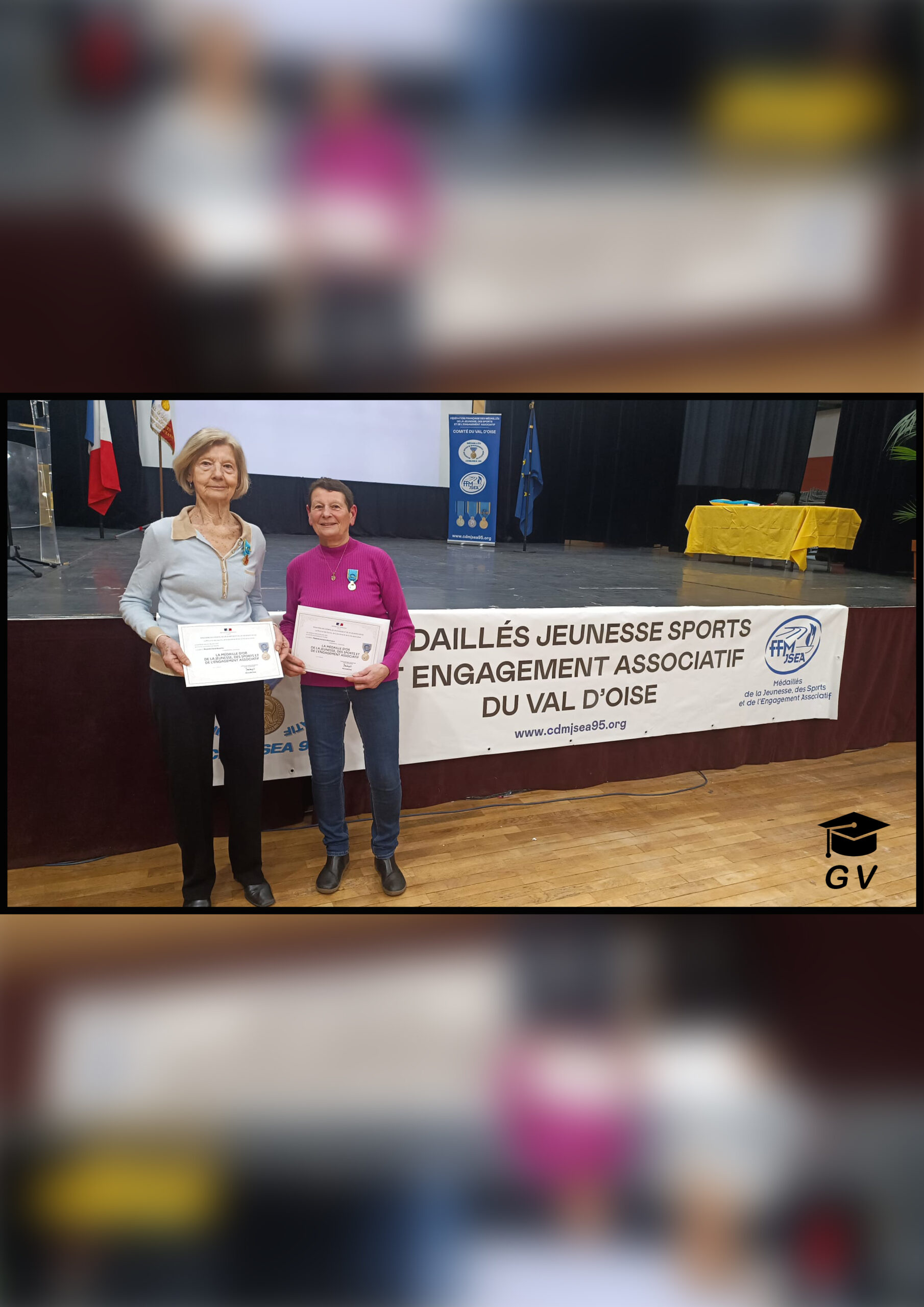 Remise des médailles Gymnastique Volontaire 2026