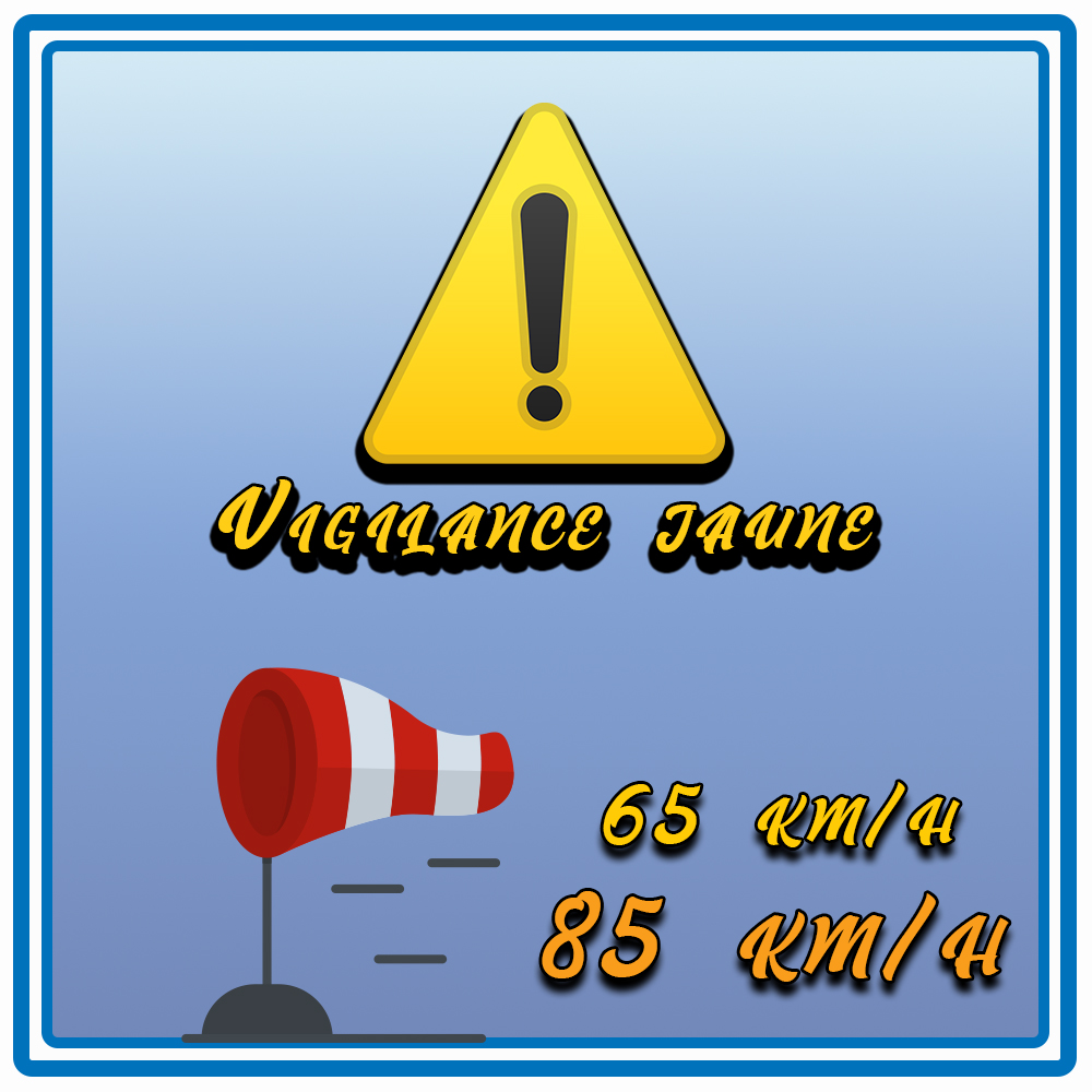 VIGILANCE JAUNE – vent dans le Val d&rsquo;Oise
