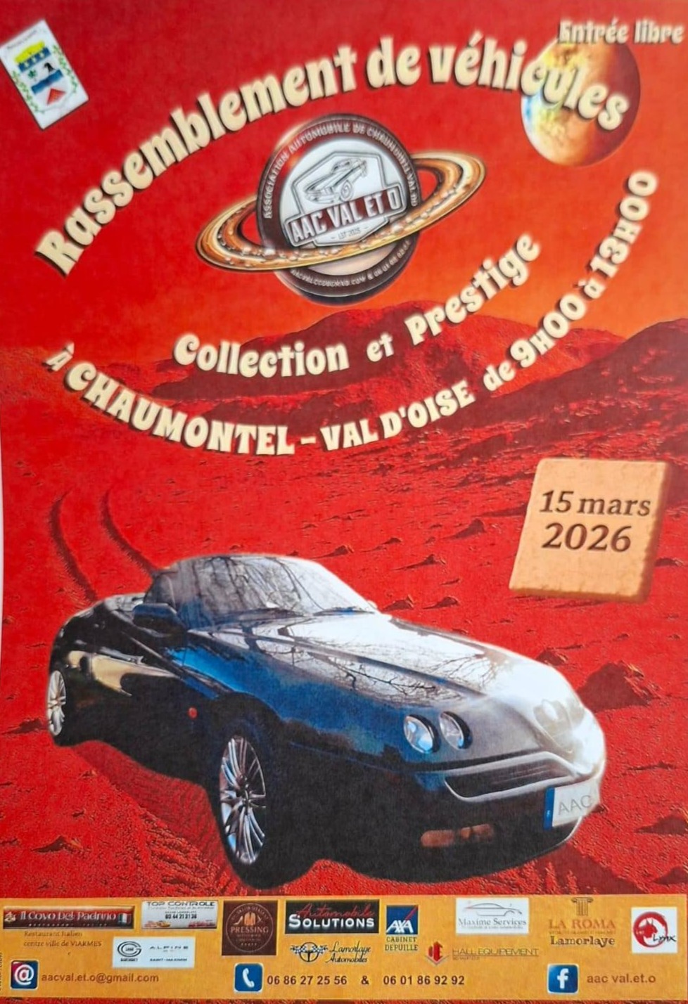 Expo Auto AAC Val & O 15 Mars 2026