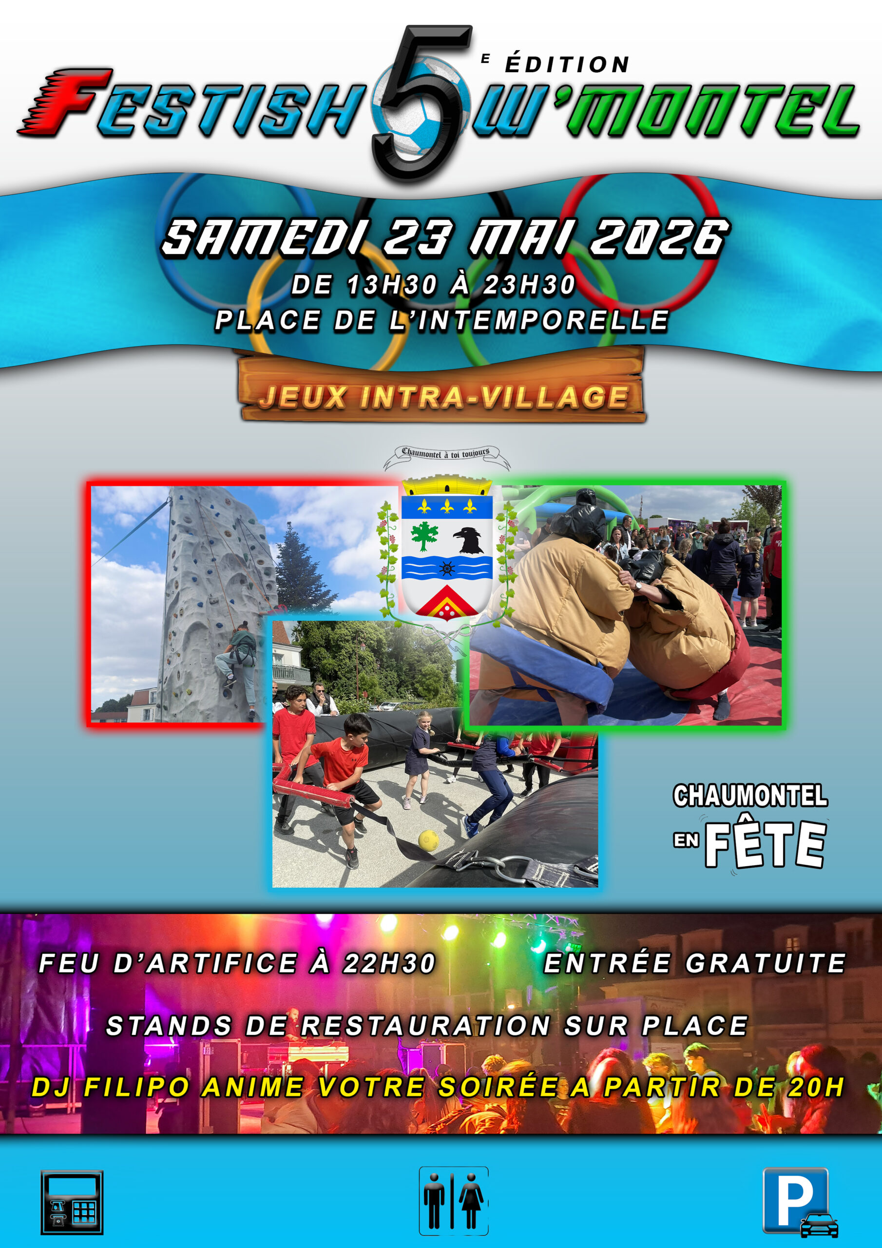 Prolongations inscriptions Festishow&rsquo;Montel 2026