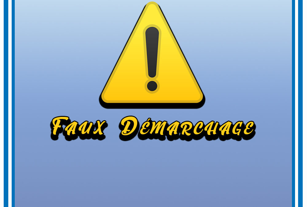 Faux démarchage