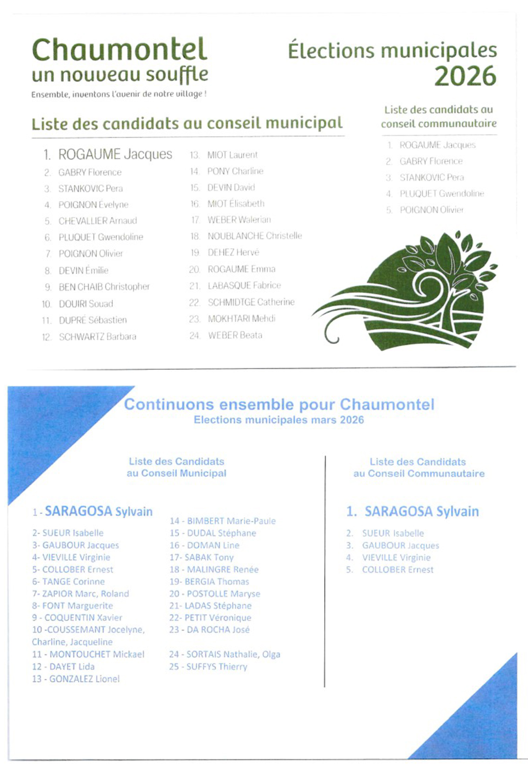 Elections Municipales 2026