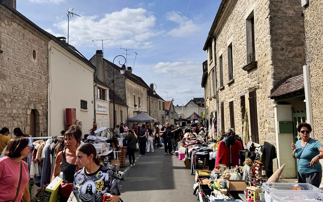 Retour sur la brocante de Chaumontel