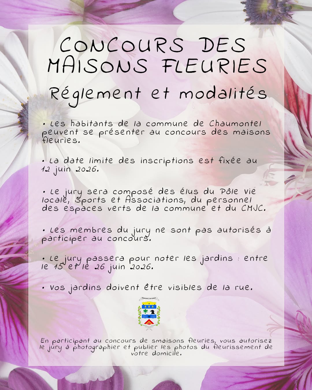 Concours des maisons fleuries