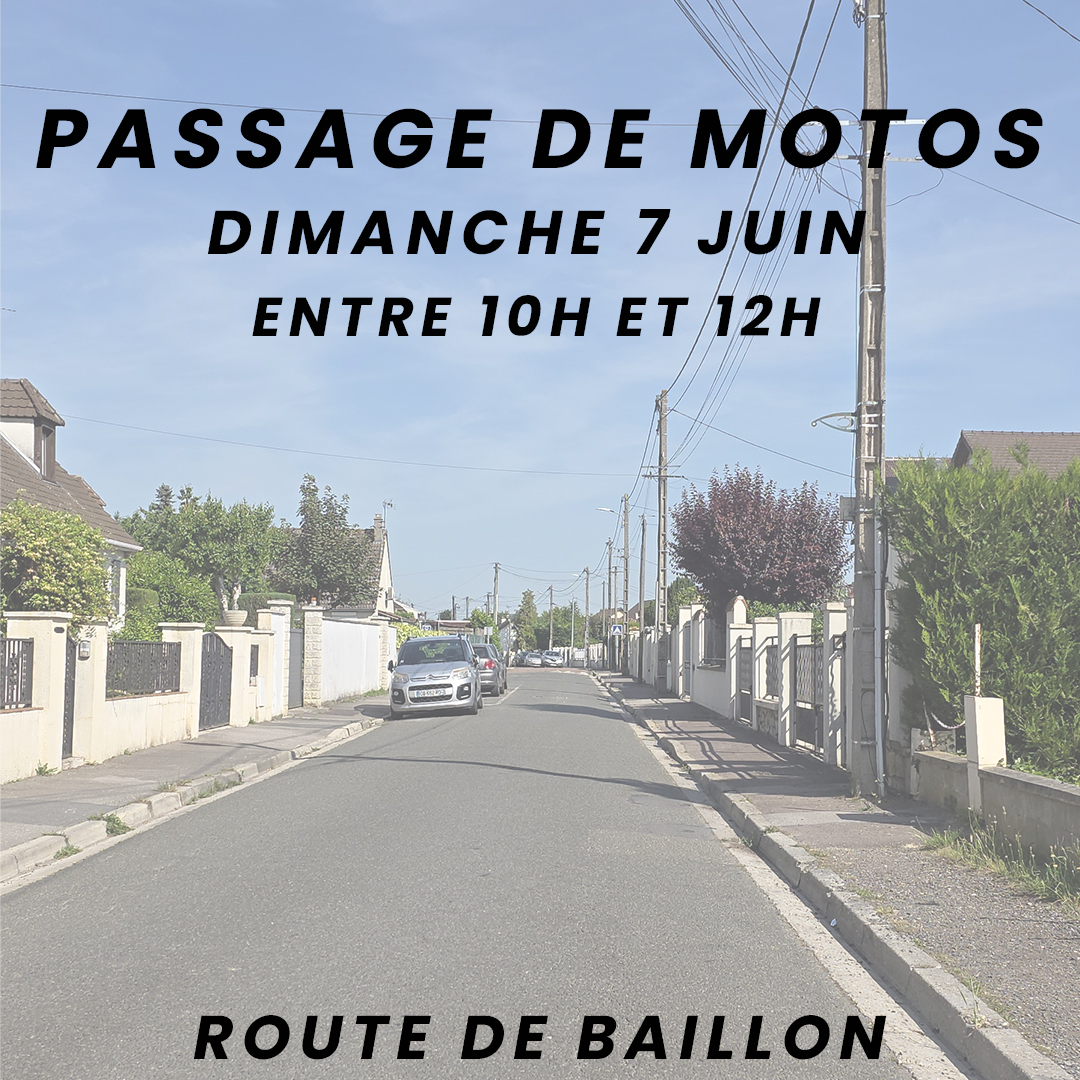 Passage de motos
