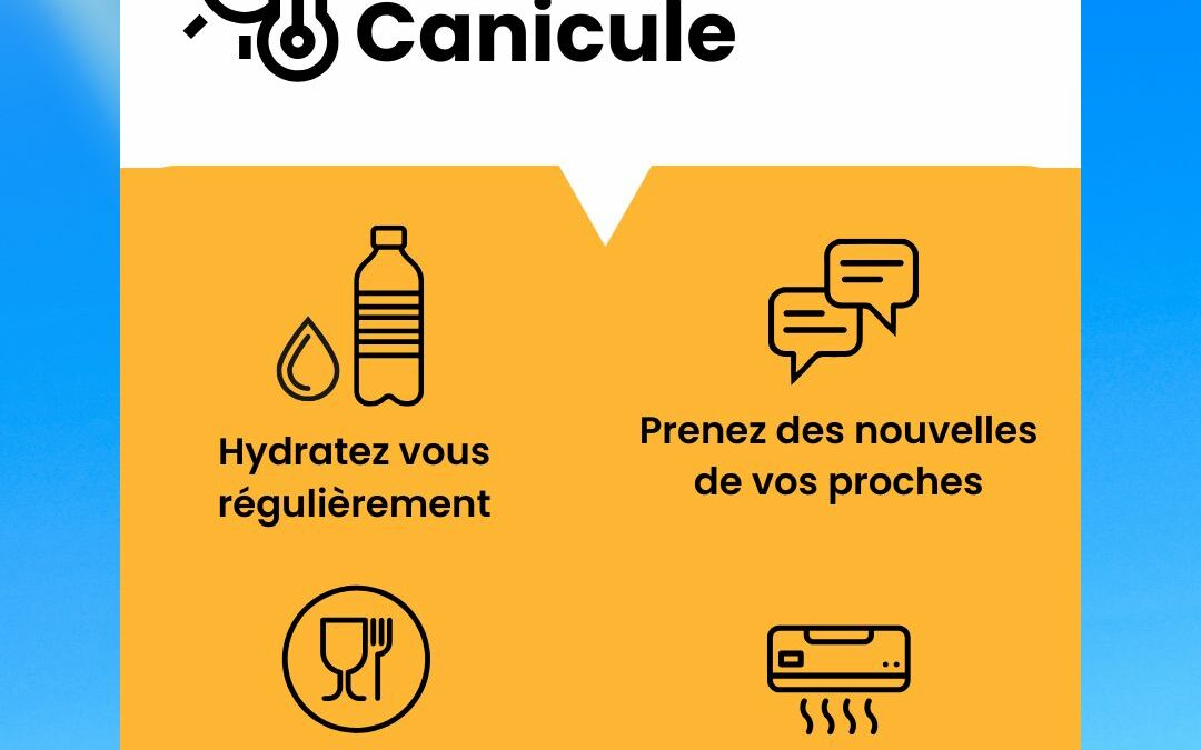 Alerte canicule et risques d&rsquo;orages