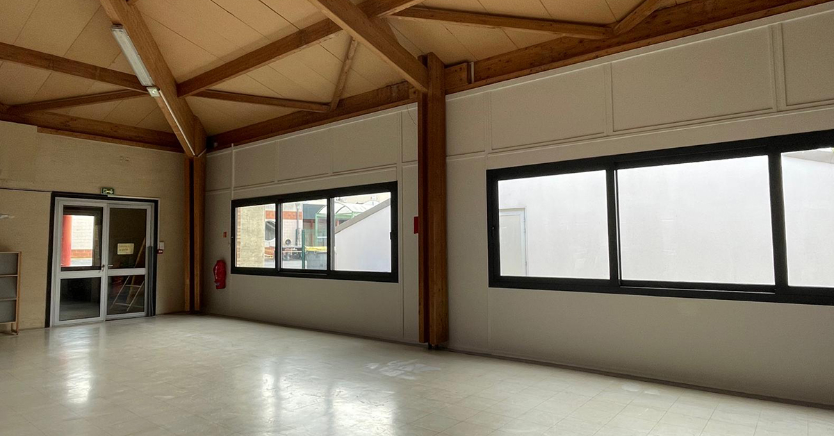 Travaux de rénovation de l’école maternelle en cours…
