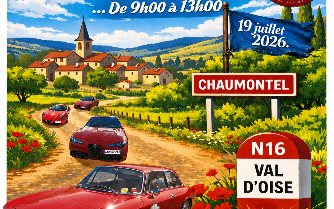 Exposition de voiture AAC Val & O du 19 juillet 2026