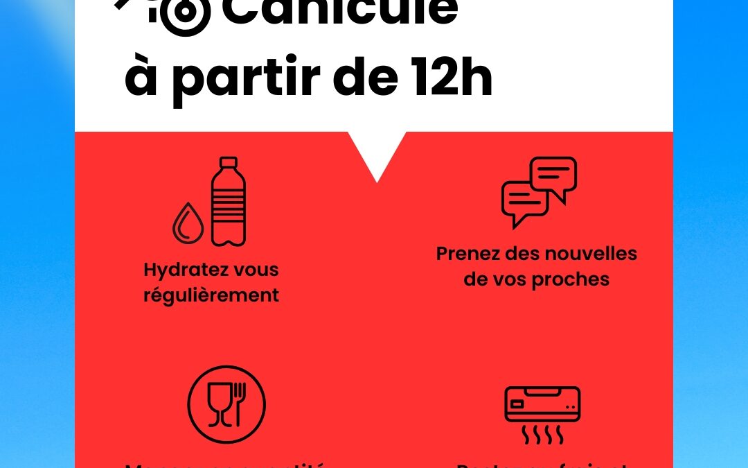 Alerte rouge canicule