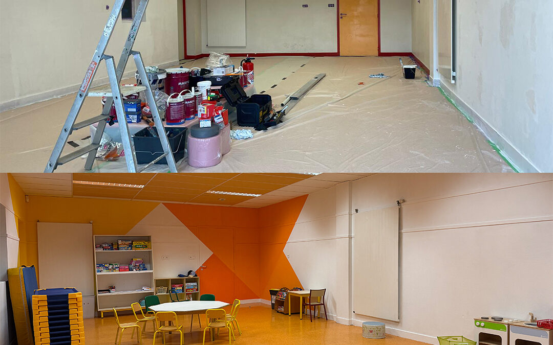 Rénovation de la 2e salle ALSH de Chaumontel