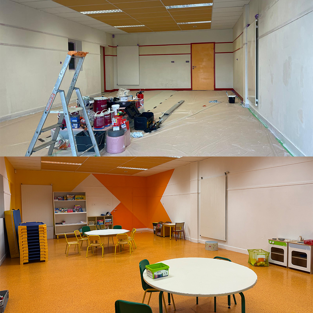 Rénovation de la 2e salle ALSH de Chaumontel
