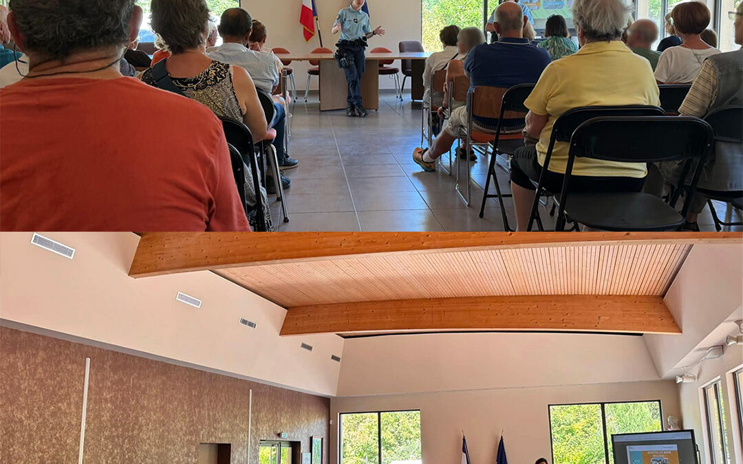 Intervention de prévention pour les séniors de Chaumontel
