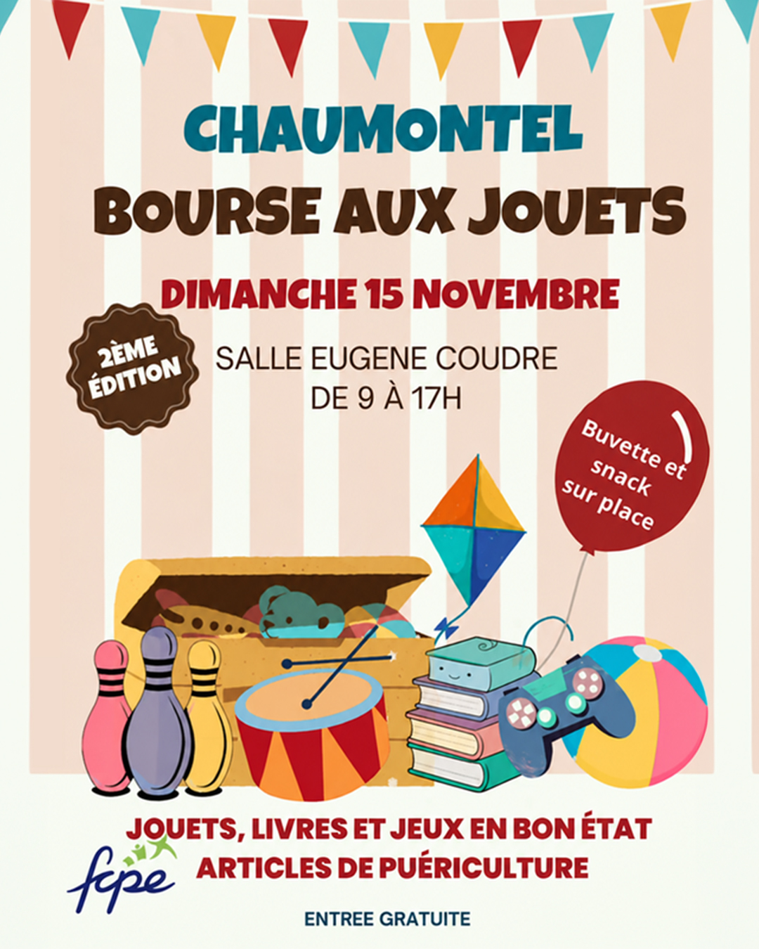 Bourse aux jouets 2026