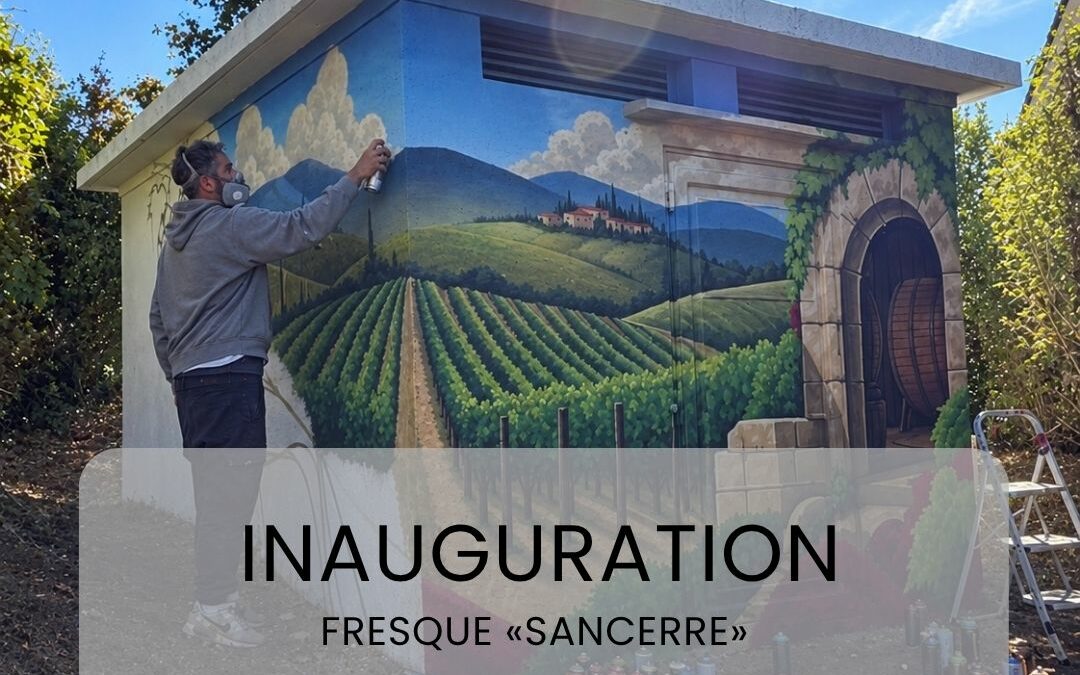 Invitation inauguration fresque du transformateur « Sancerre »